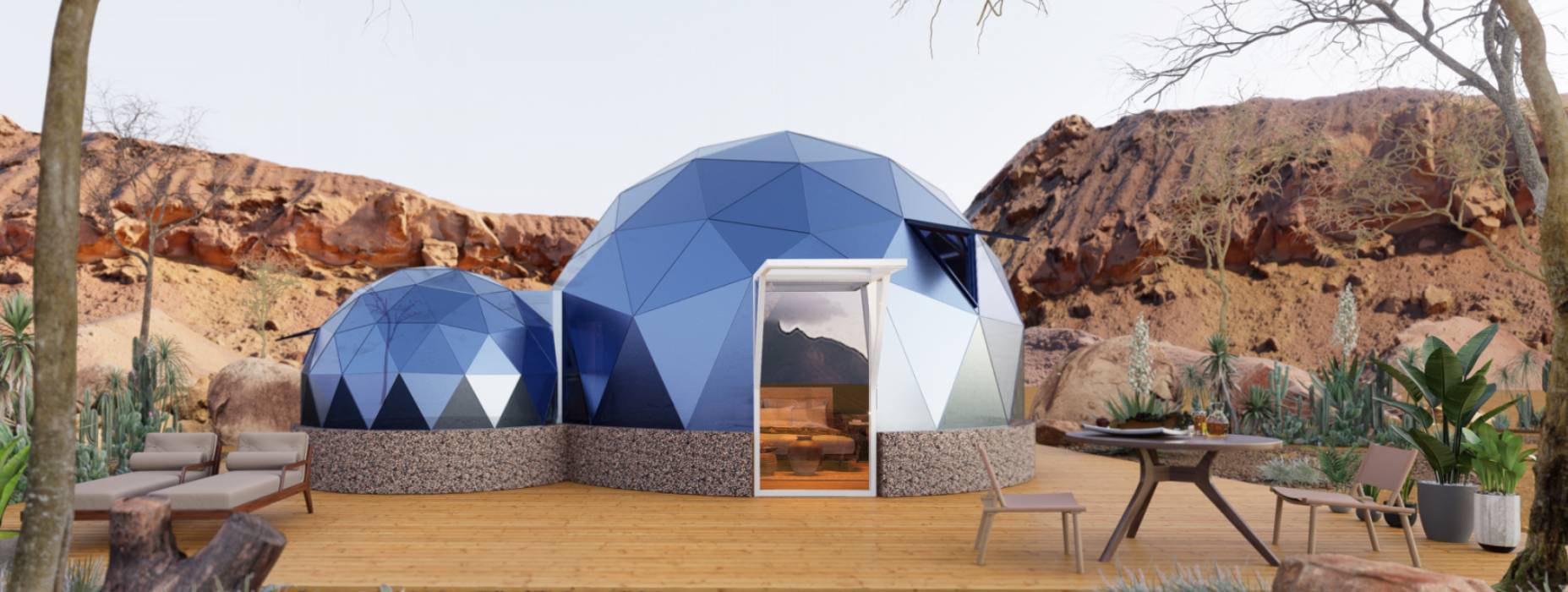 襄城县球形智能光伏玻璃星空房